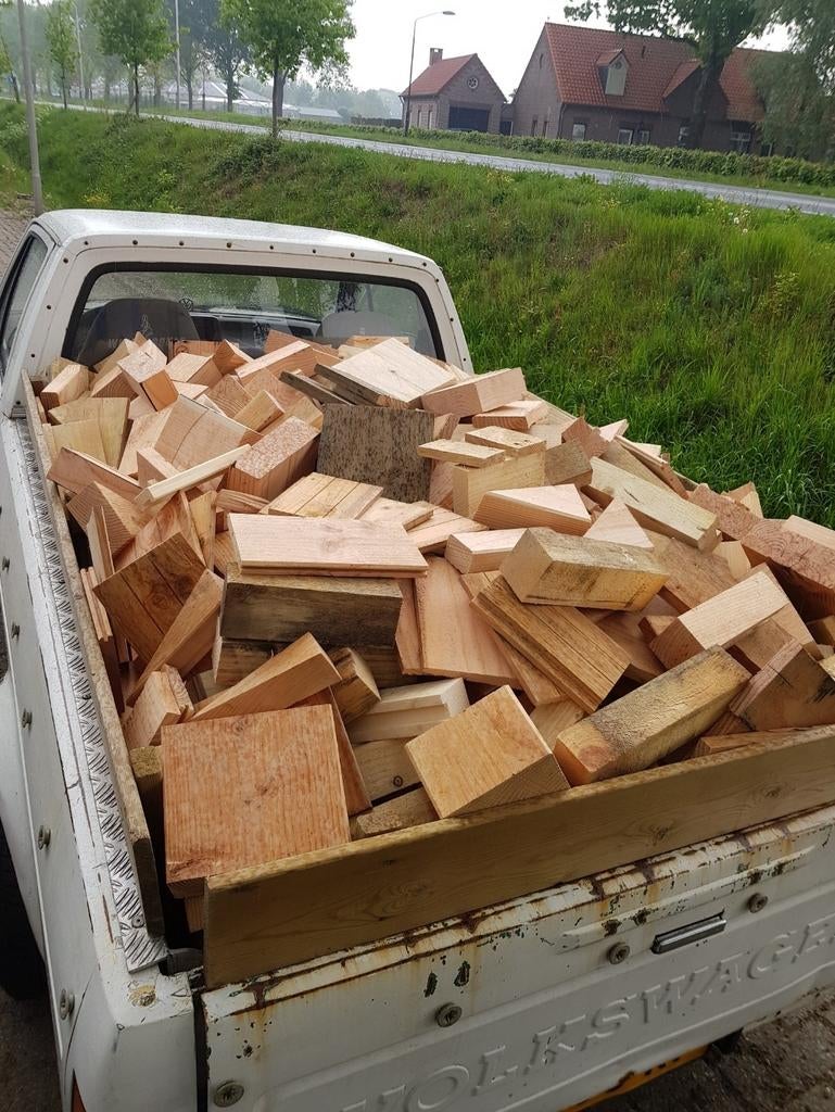 1 kuub Kachelhout Stookhout, Minder dan 3 m³, Ophalen