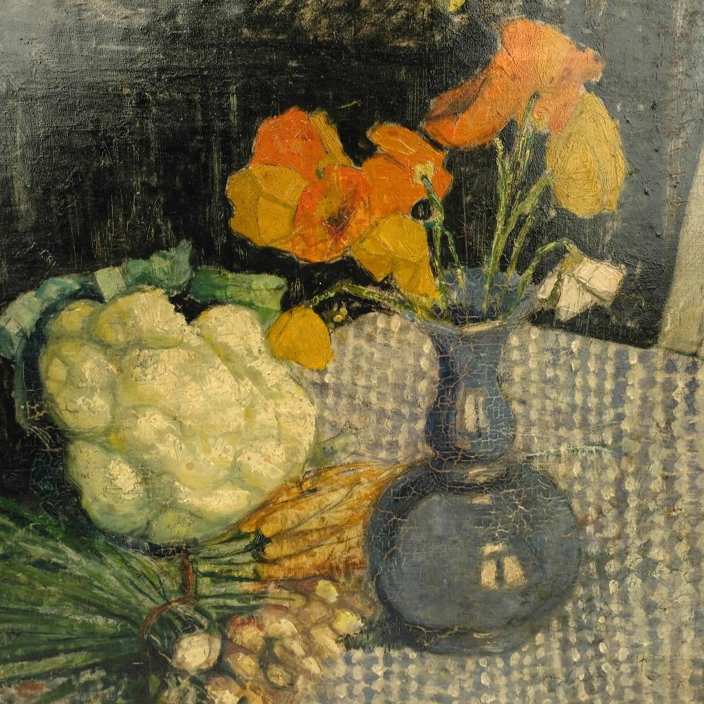 Estelle Juste (1894-1962) - Stilleven, Antiek en Kunst, Kunst | Schilderijen | Klassiek, Ophalen of Verzenden