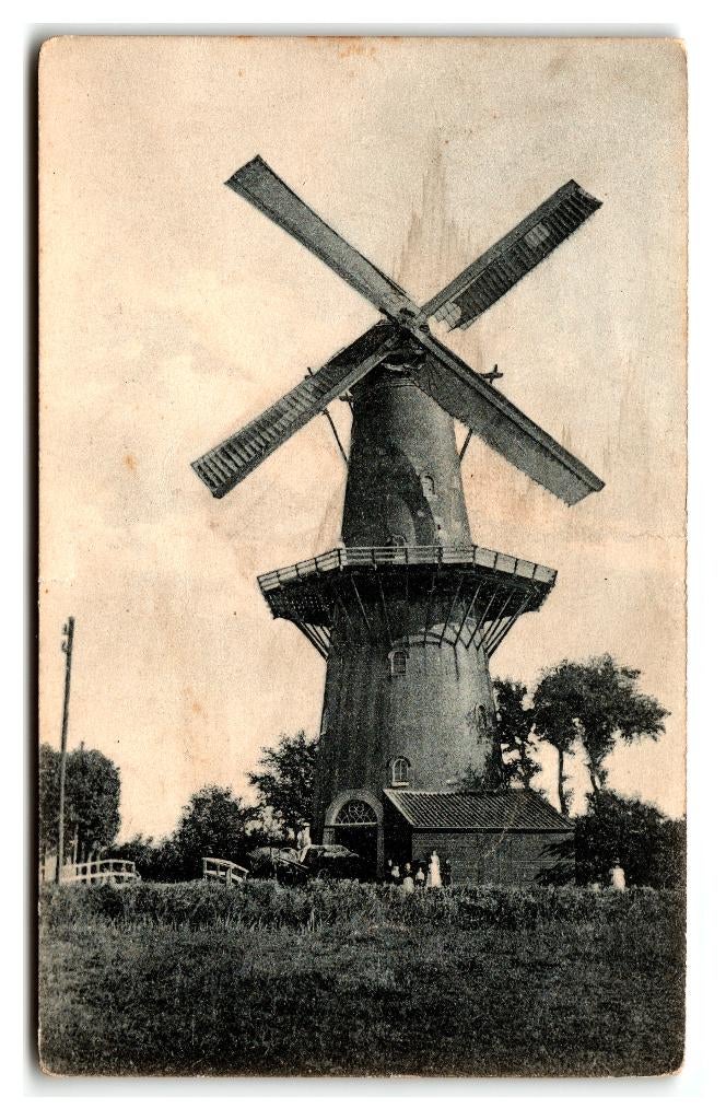 Wateringen, Molen, Verzenden, Voor 1920, Ongelopen, Zuid-Holland