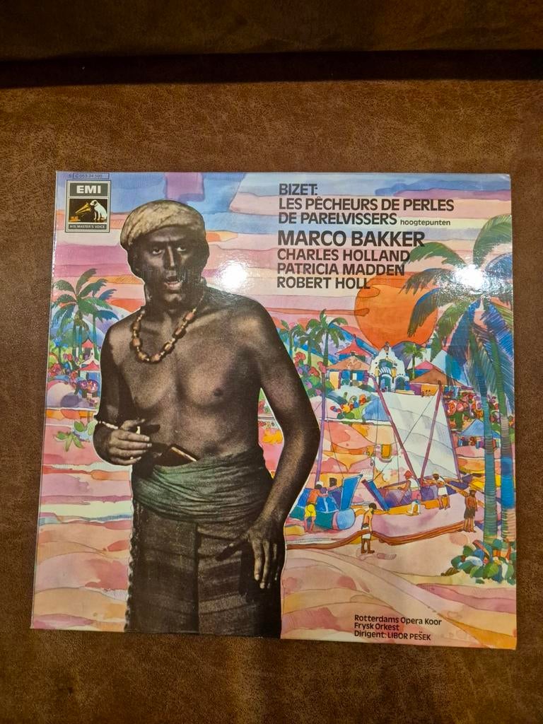 Bizet: Les Pêcheurs de Perles - Hoogtepunten LP, Gebruikt, Opera of Operette, Ophalen of Verzenden, Romantiek