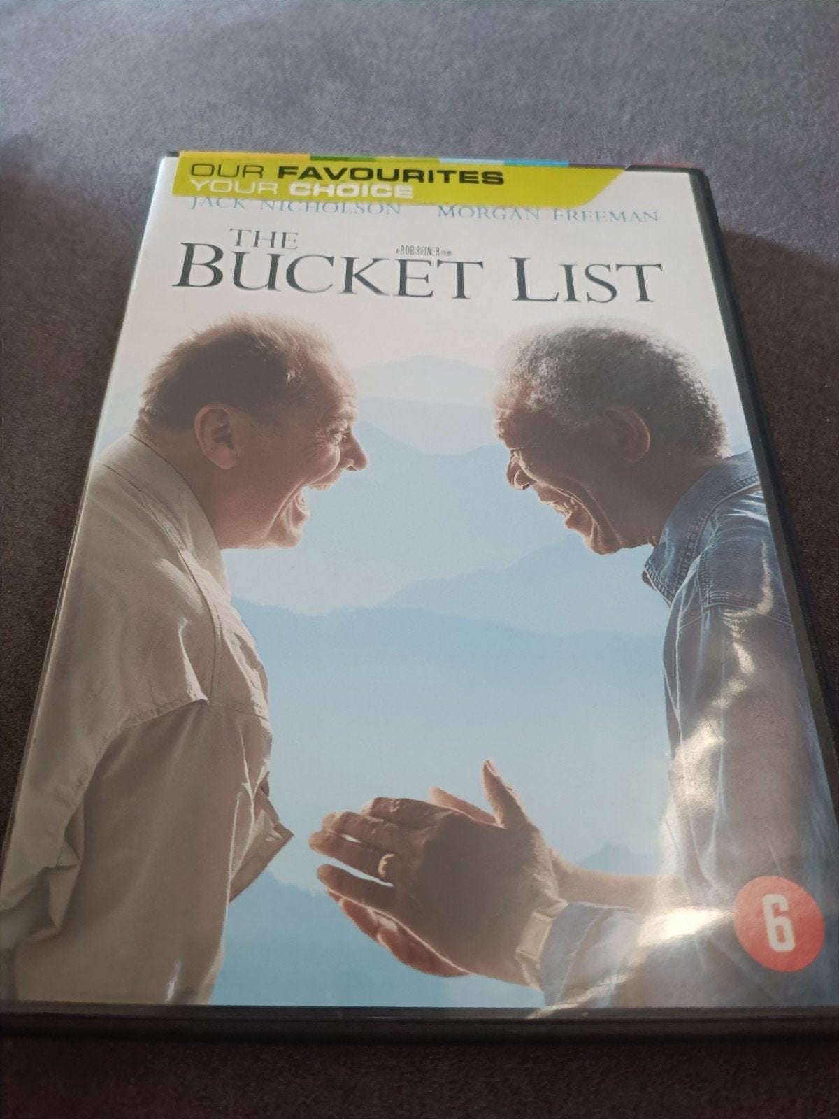The bucket list - dvd, Vanaf 12 jaar, Ophalen of Verzenden, Zo goed als nieuw, Romantische komedie