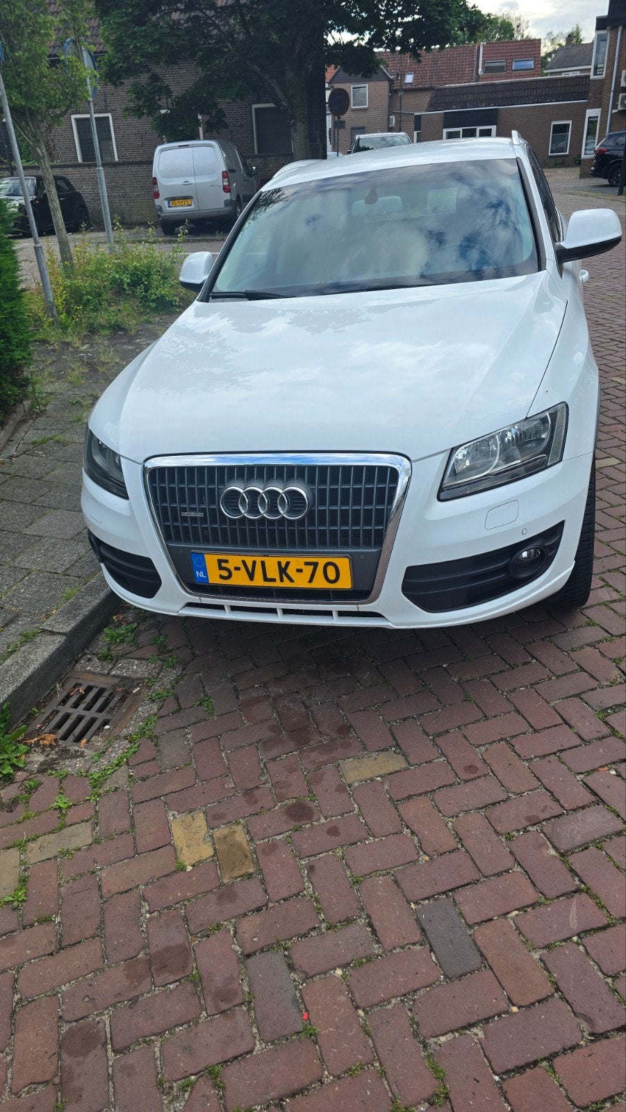 Audi Q5 2010 grijs kenteken youngtimer, Auto's, 1984 cc, 211 pk, Geïmporteerd, 750 kg