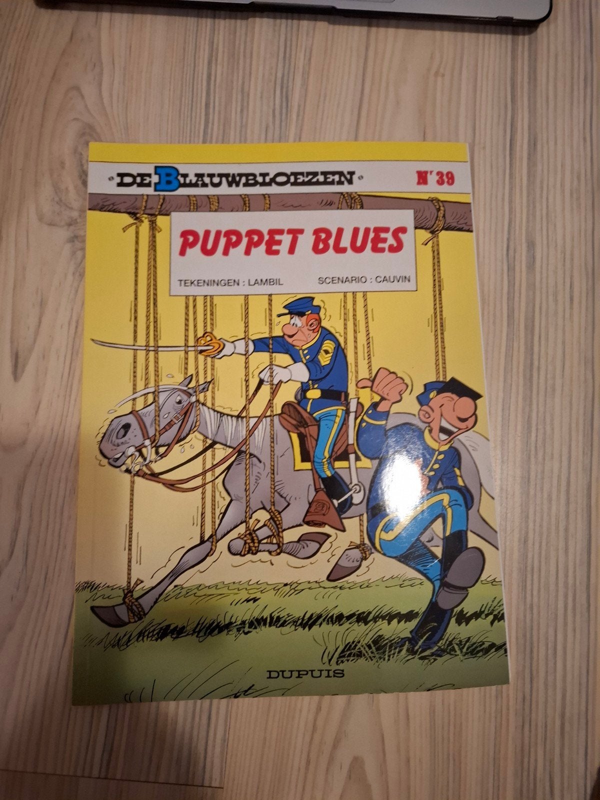 De Blauwbloezen - Puppet Blues (Nr. 39), Boeken, Ophalen of Verzenden