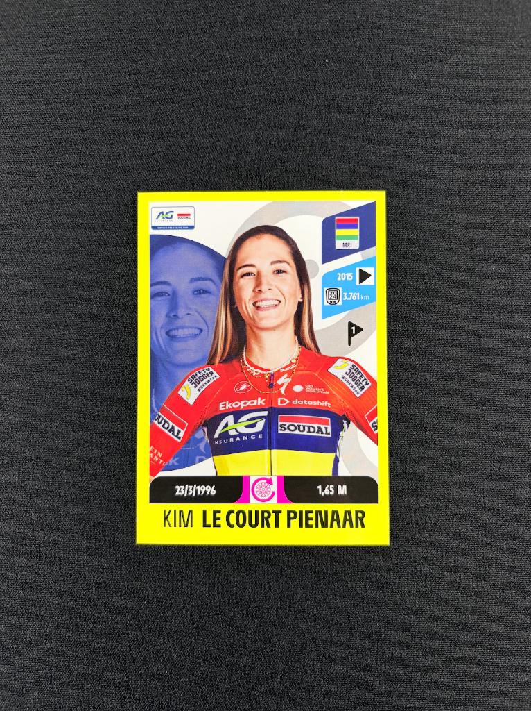 Kim Le Court Pienaar Panini Tour de France 2026 Sticker, Verzenden, Zo goed als nieuw, Overige sporten, Poster, Plaatje of Sticker