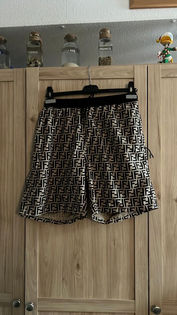 Fendi zwembroek nieuw, Maat 38/40 (M), Nieuw, Ophalen of Verzenden, Bruin