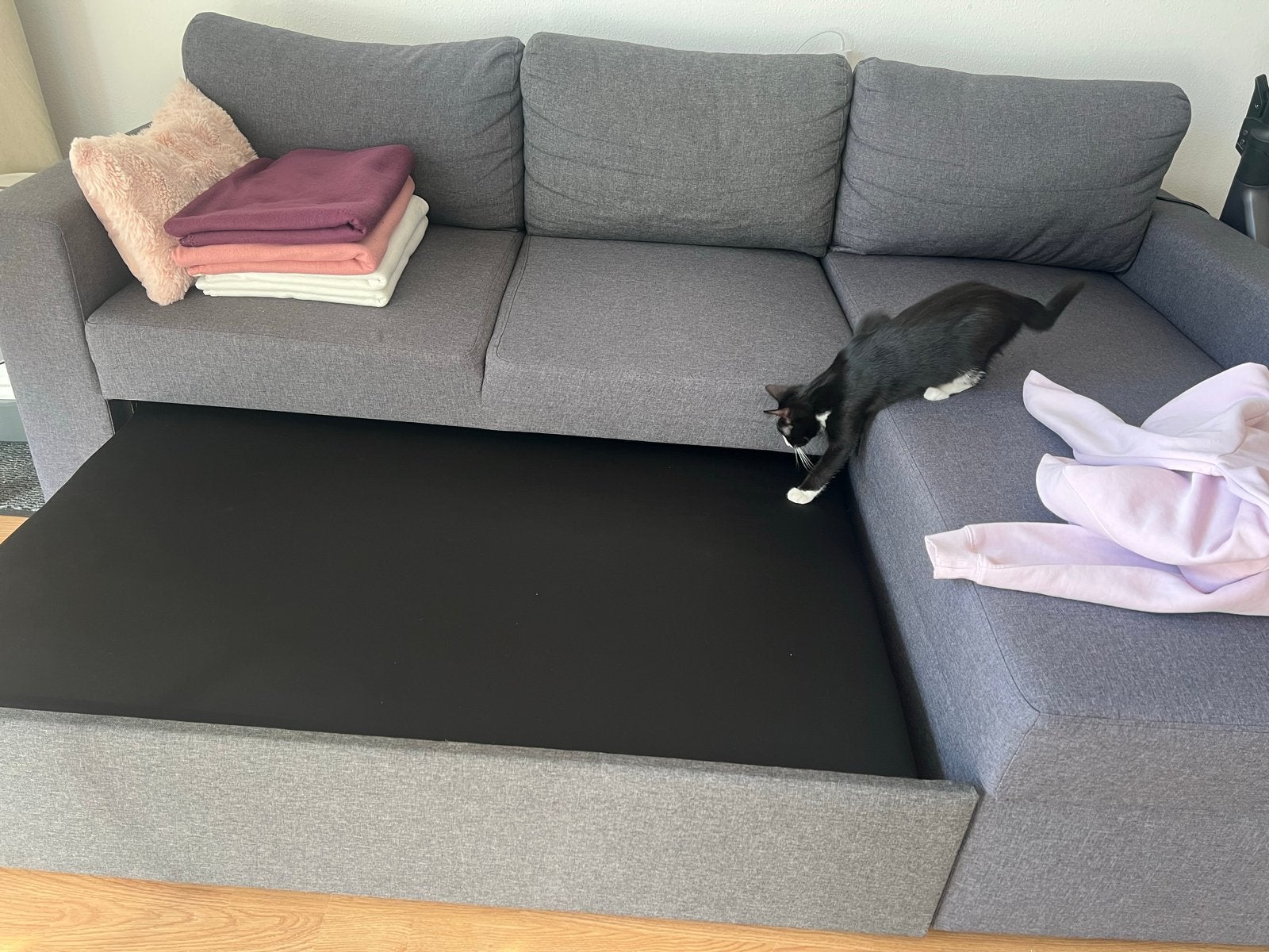 Grey sofa