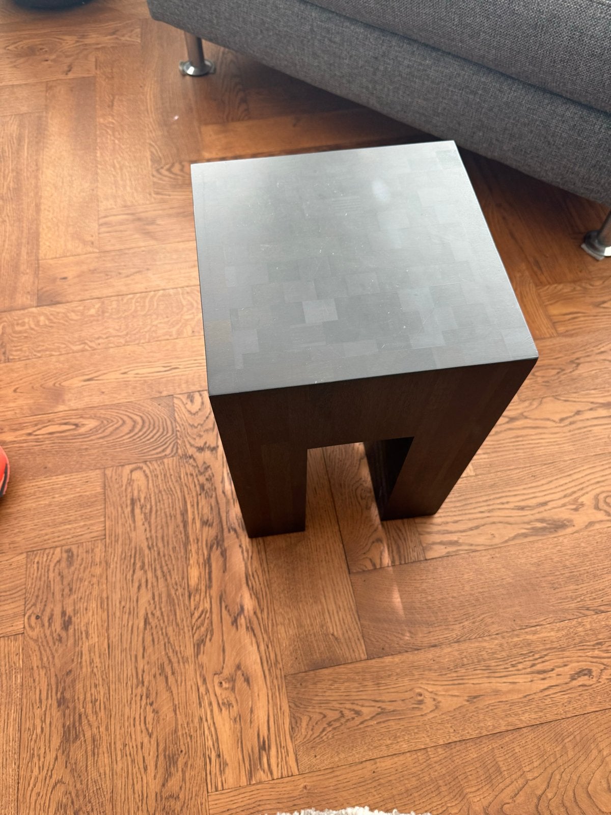 Bijzettafel Linteloo Henk Vos - Zeer goede staat, Ophalen, Minder dan 45 cm, Minder dan 55 cm, Vierkant