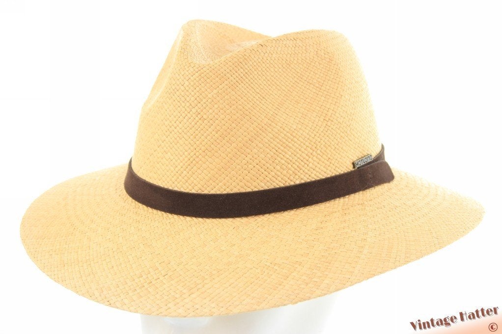 Zomer Panama gleufhoed Hatland Vicenzo stro 57, 58, 59 Nieuw, Hoed, Nieuw, Ophalen of Verzenden, 58 of 59 cm (L, 7¼ of ⅜ inch)