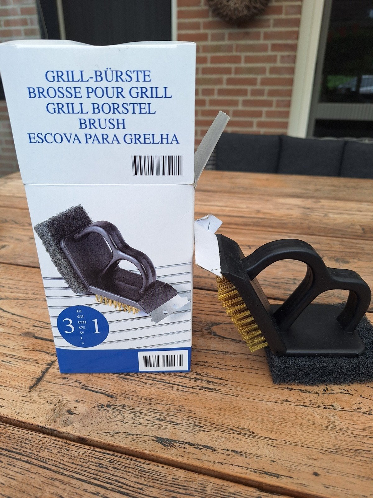 Nieuwe 3-in-1 Barbecue Grill Borstel, Ophalen of Verzenden