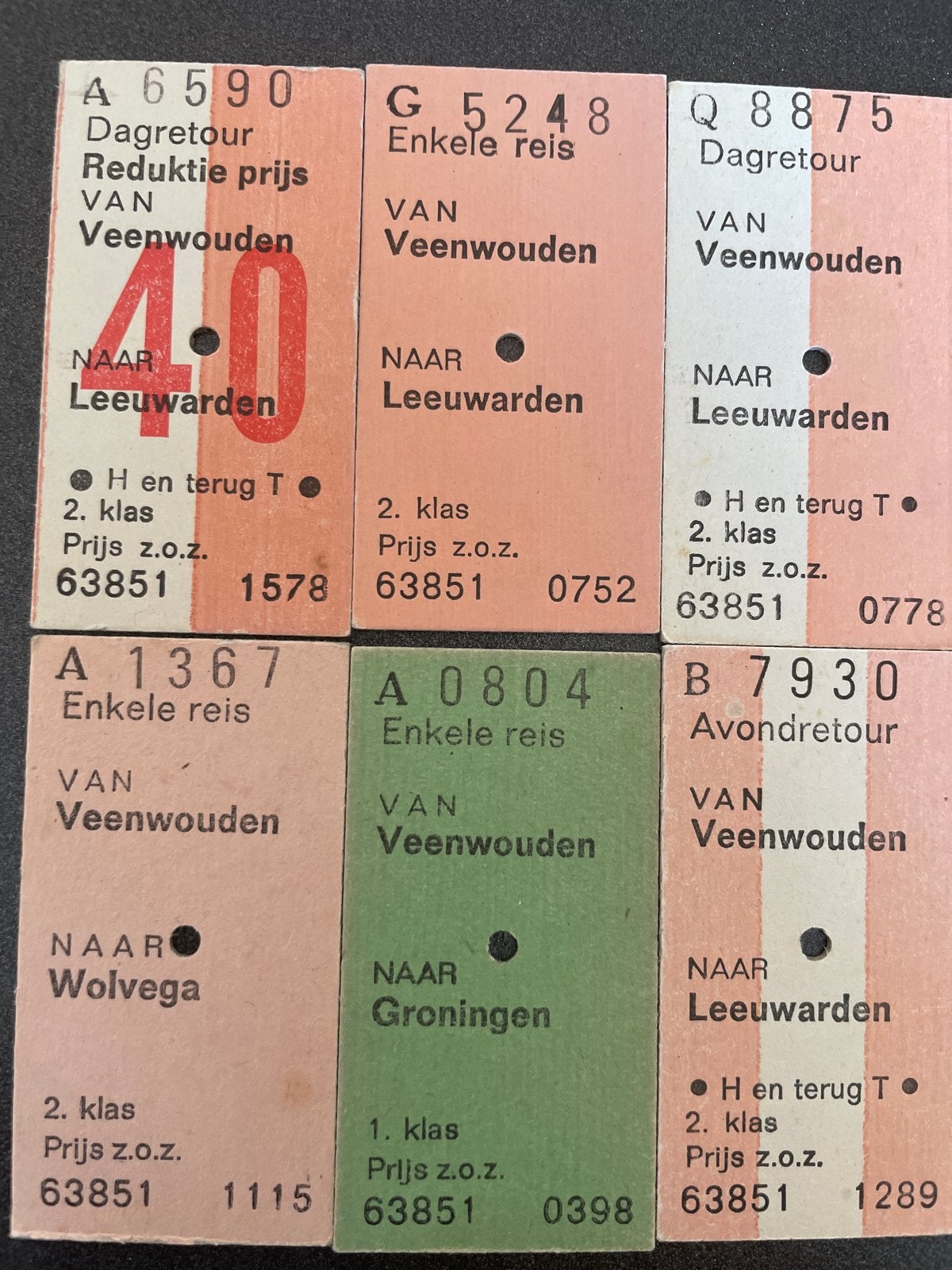 Treinkaartjes Veeneouden