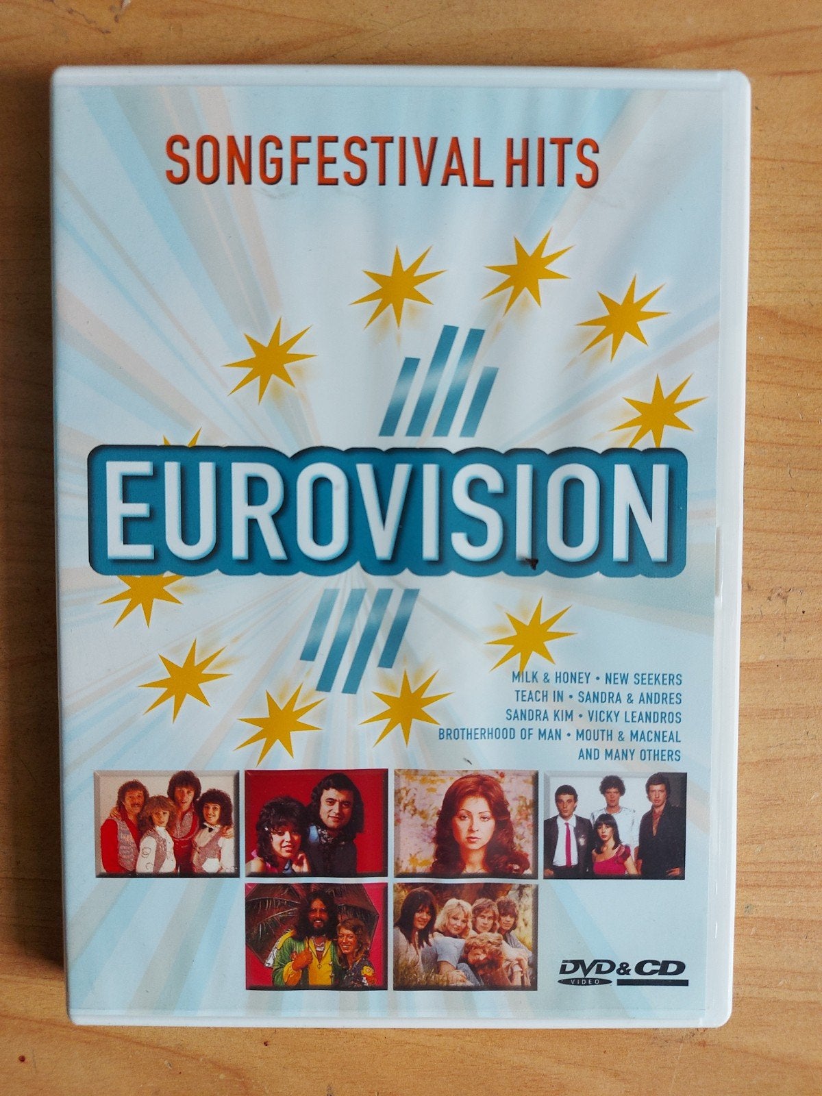 Eurovision Songfestival Hits DVD+CD, Alle leeftijden, Ophalen of Verzenden, Zo goed als nieuw