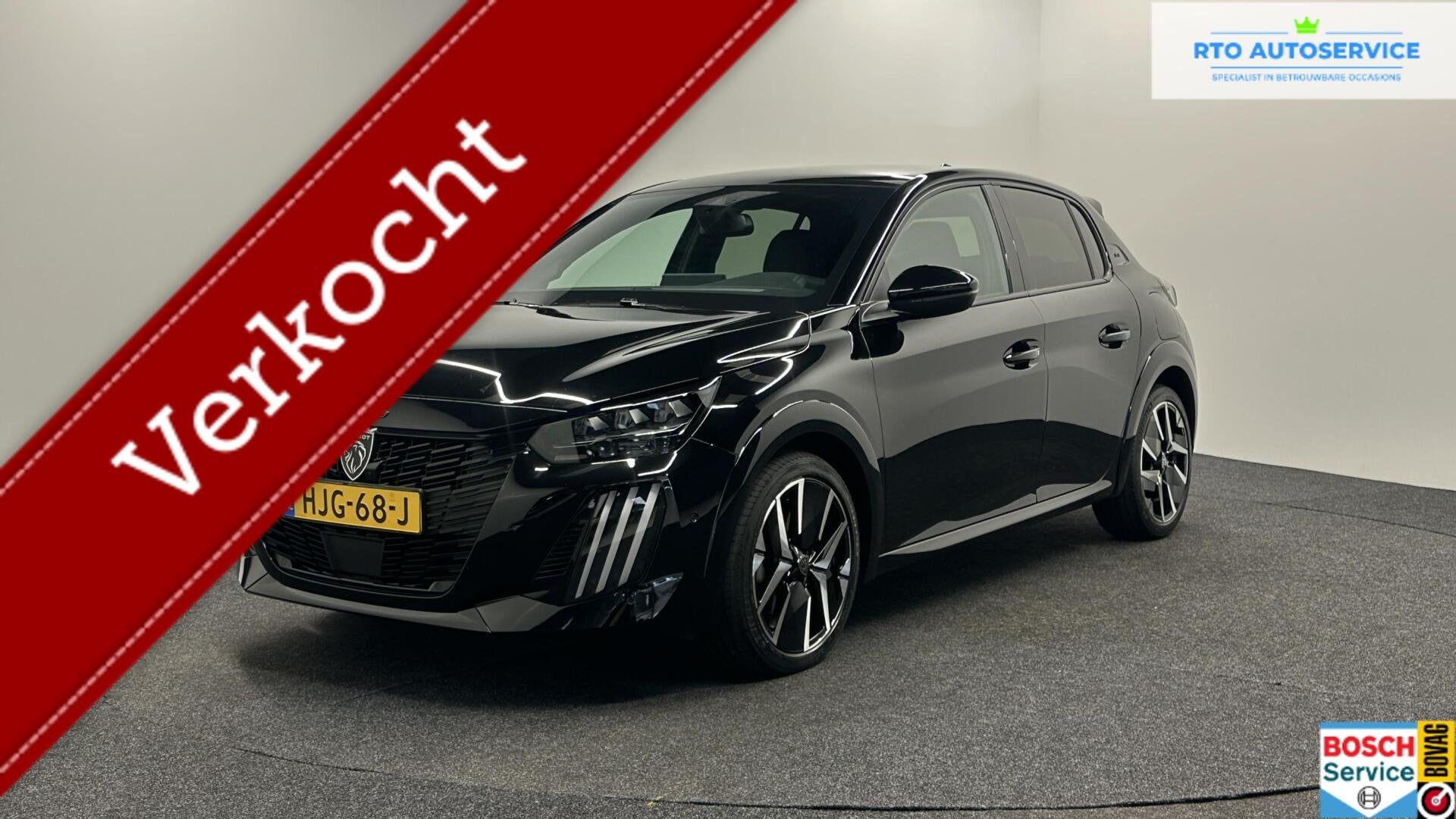 Peugeot 208 1.2 Hybrid 145 e-DCS6 GT CAMERA CARPLAY ADAPTIEF, 145 pk, 1203 kg, Gebruikt, 1199 cc