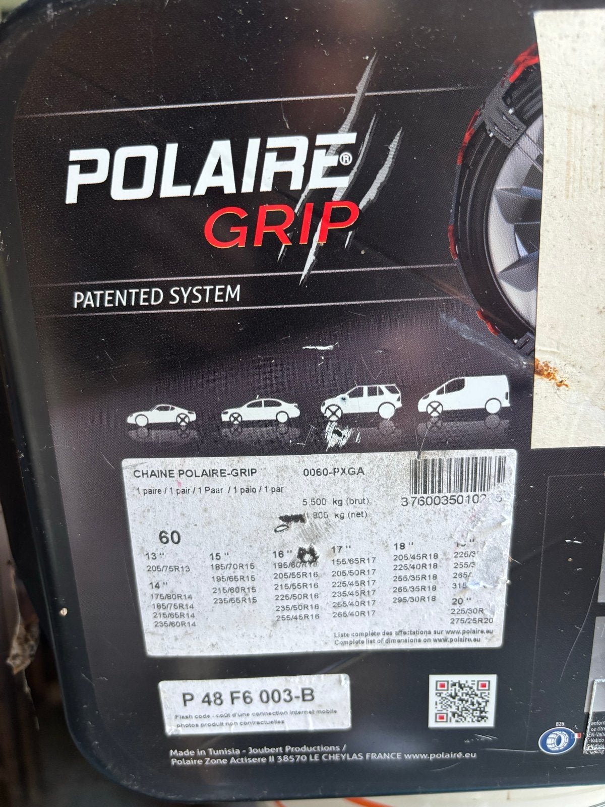 Polaire Grip Sneeuwkettingen - Diverse Maten, Auto diversen, Sneeuwkettingen, Ophalen, Nieuw