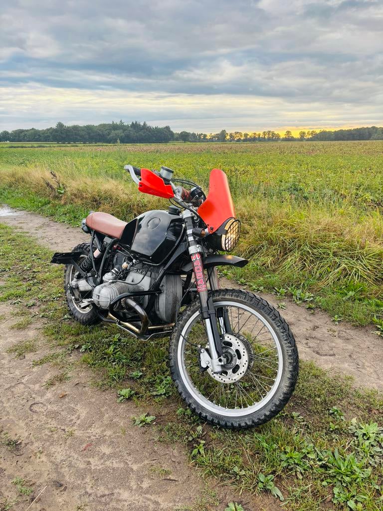 BMW R80GS Scrambler/Rat bike - Uniek exemplaar!, Motoren, Cardan-aandrijving, 2 cilinders, Motorrijbewijs A, Gebruikt