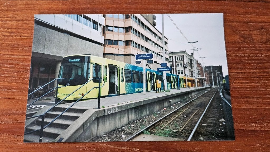 Foto TRAM CX Connexxion Utrecht Sneltram, Verzamelen, Verzenden, Gebruikt, Tram, Overige typen