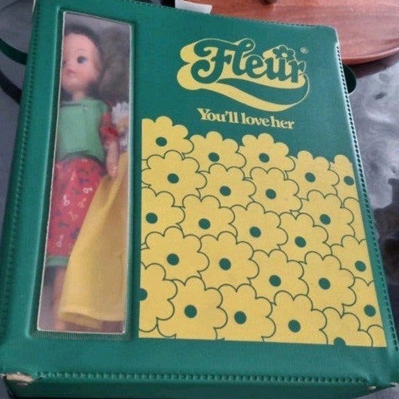 Vintage Fleur Pop  Koffer met sindy pop, Ophalen of Verzenden, Gebruikt, Pop