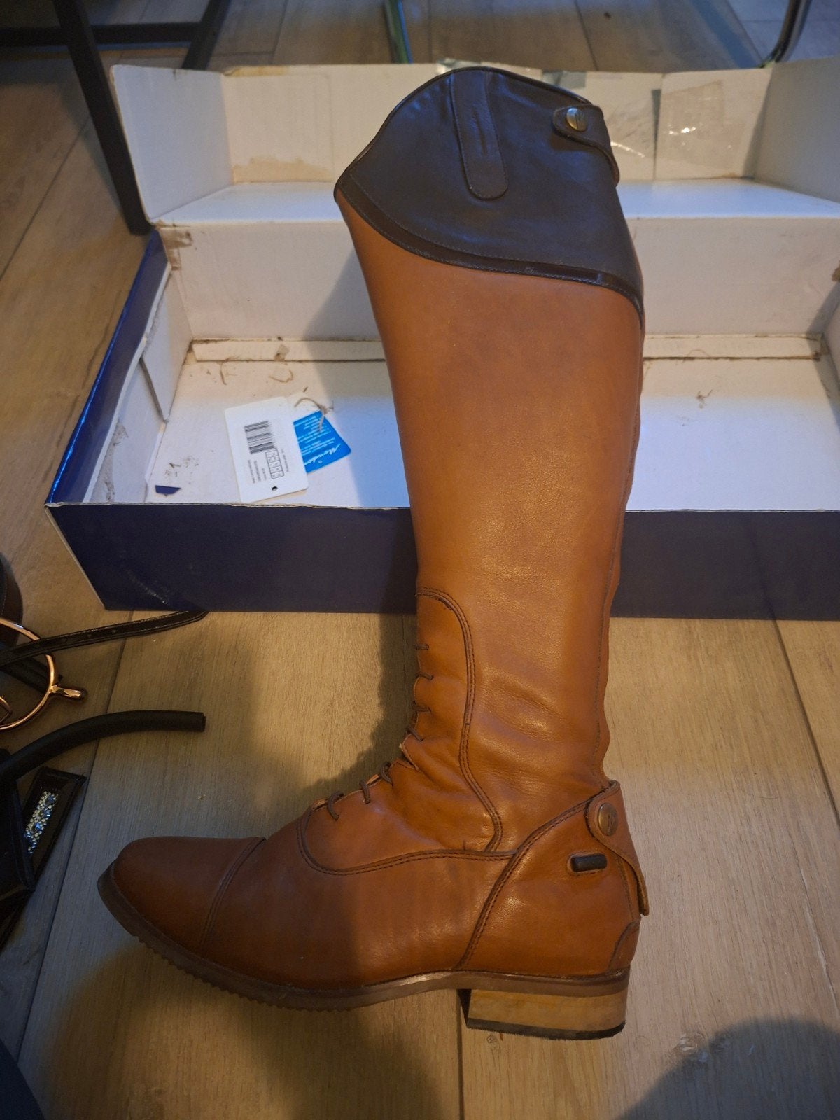 Mondoni Whitehaven rijlaarzen, Dieren en Toebehoren, Paardrijkleding, Dressuur, Ophalen of Verzenden, Zo goed als nieuw, Schoeisel
