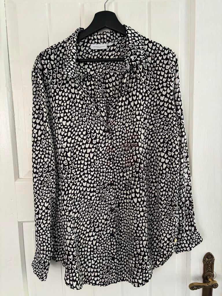 Fabienne Chapot - blouse Lily Lou   - Maat 42, Verzenden, Zo goed als nieuw, Maat 42/44 (L), Zwart