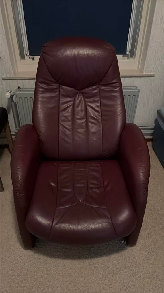 Relaxstoel, Huis en Inrichting, Fauteuils, Ophalen, Gebruikt, Minder dan 75 cm, 50 tot 75 cm