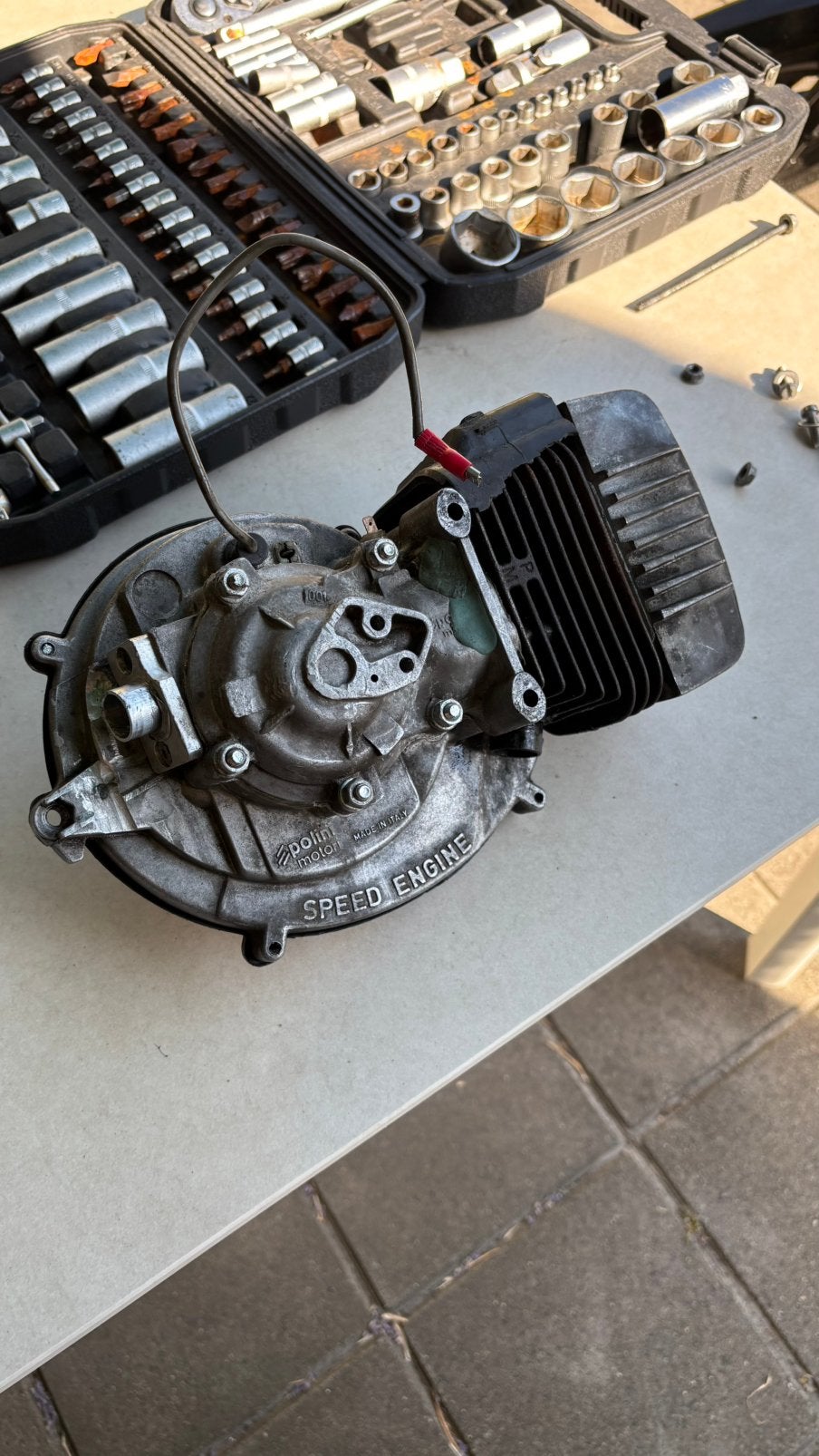Polini speed engine 80cc. Citta, caio, si ex, Ophalen of Verzenden, Gebruikt, Blok