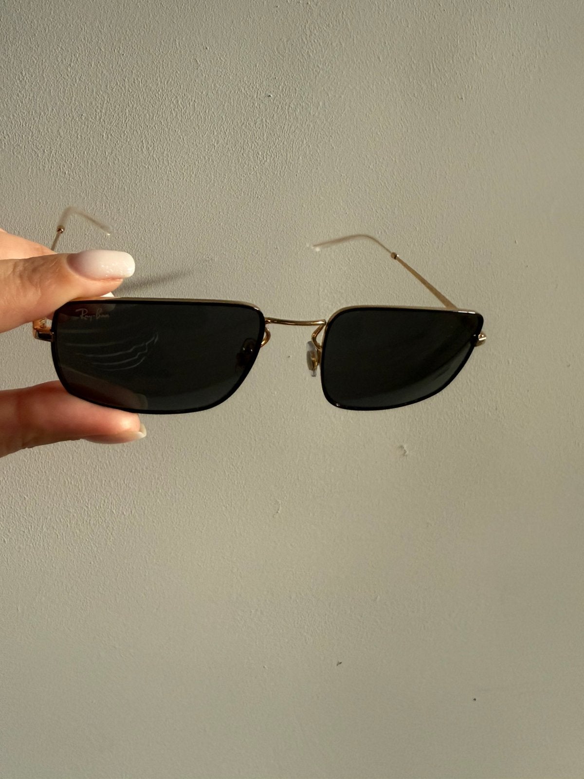 Ray-ban 3669 zonnebril bril zwart goudkleurig, Ophalen of Verzenden, Zo goed als nieuw, Ray-Ban