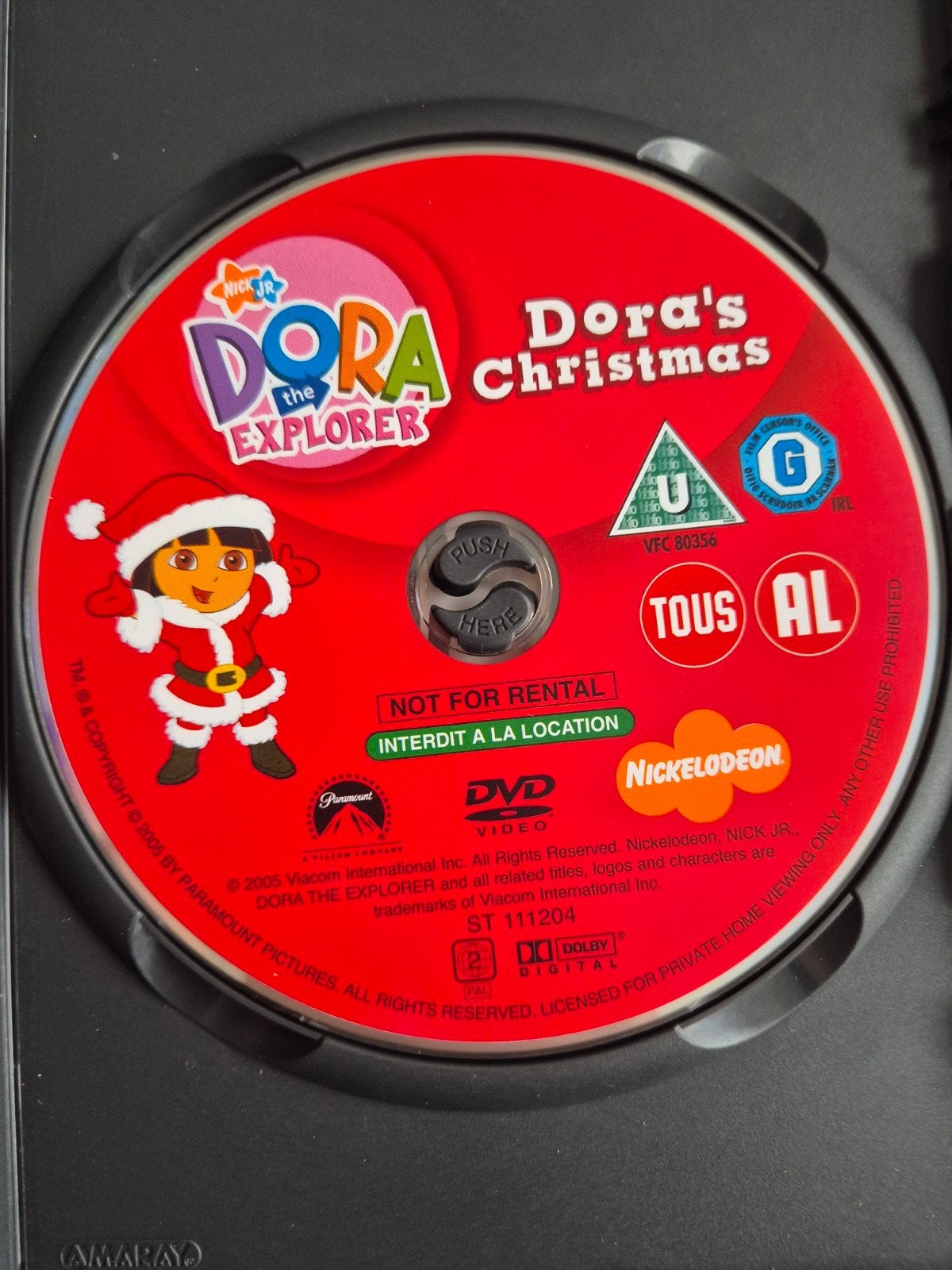 Dora the Explorer: Dora's Christmas DVD, Gebruikt, Verzenden, Alle leeftijden, Familie