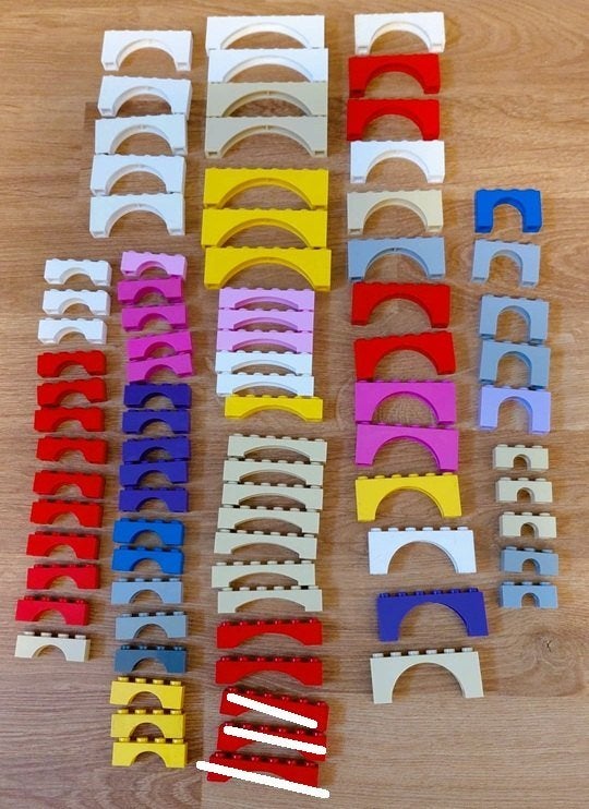 LEGO Boog stenen Arch, Kinderen en Baby's, Ophalen of Verzenden, Zo goed als nieuw, Accessoire, Lego