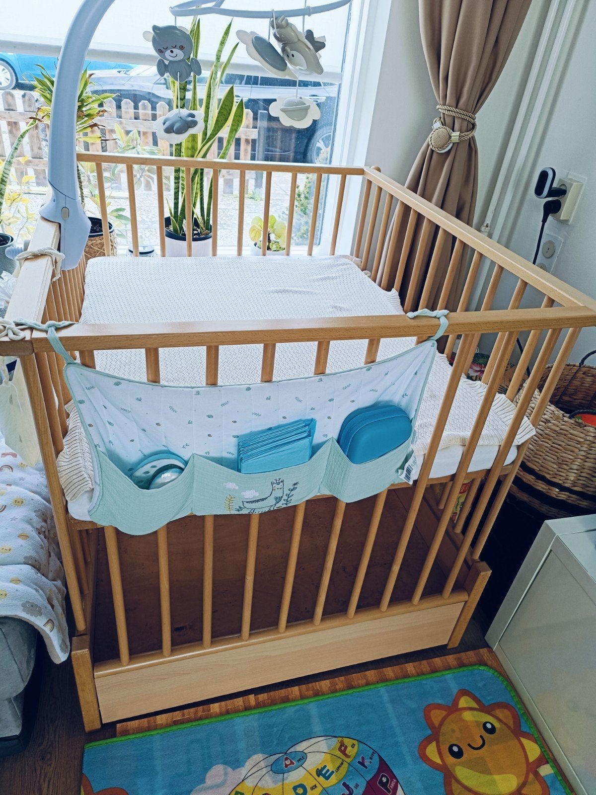 Baby box 100x80, Ophalen of Verzenden, Zo goed als nieuw, Ledikant