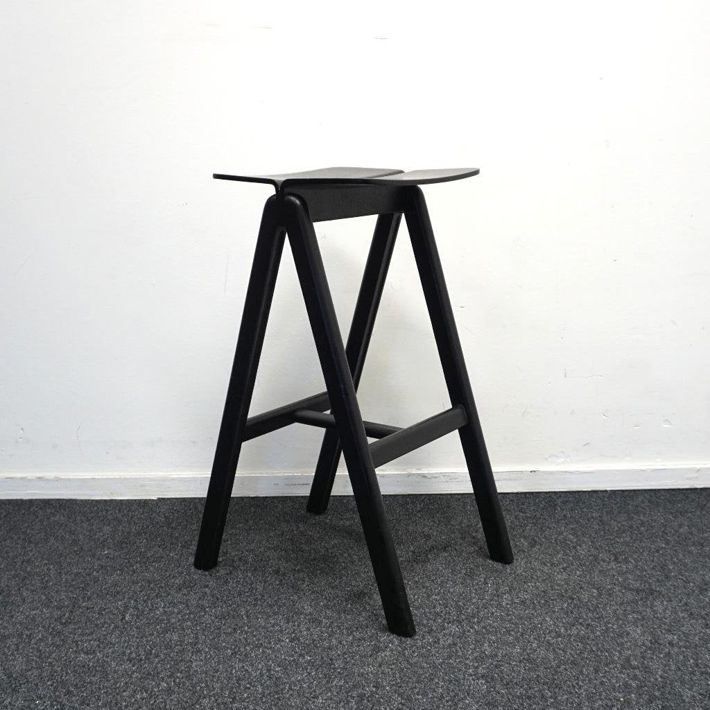 HAY Copenhague Design Barkrukken | Zwart | Zithoogte 75 cm