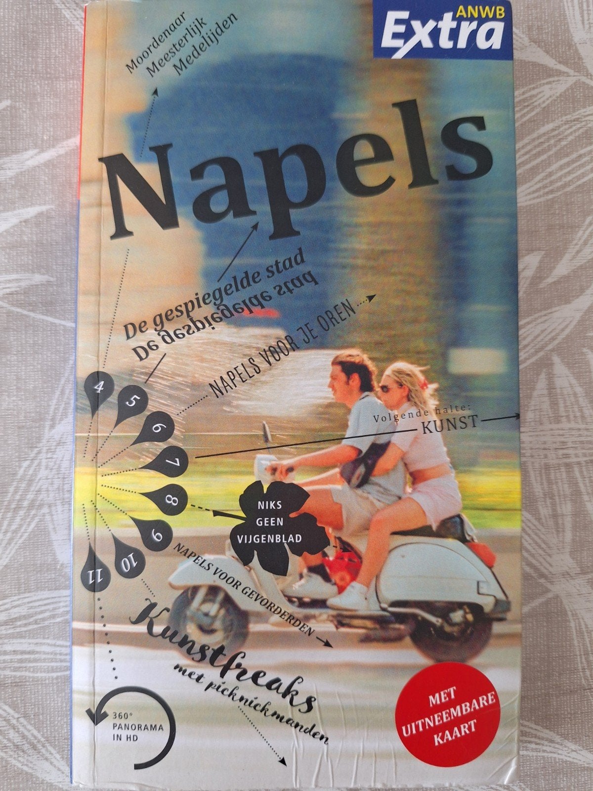 ANWB Extra Reisgids Napels met uitneembare kaart, Boeken, Onbekend, Europa, Nieuw, Ophalen of Verzenden