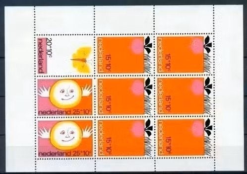 Nederland 1971 - nvph 1001 - Kinderpostzegels  abw, Postzegels en Munten, Ophalen of Verzenden, Na 1940, Postfris