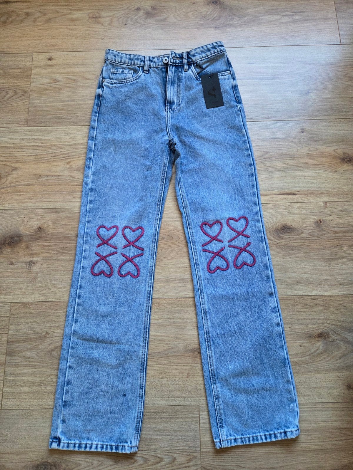 Spijkerbroek Shoeby, maat 170. Nooit gedragen, Broek, Meisje, Nieuw, Ophalen of Verzenden