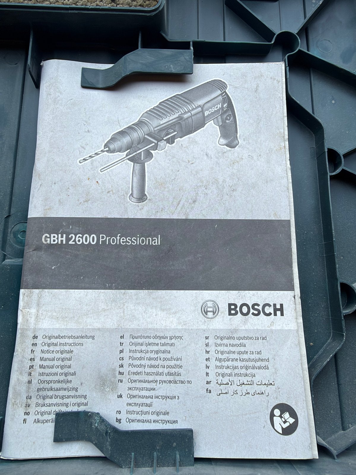 Bosch GBH 2600 Professional Boorhamer met koffer, Boor- en/of Breekhamer, Ophalen of Verzenden, Klopboormechanisme, Gebruikt
