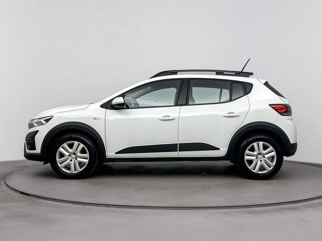 Dacia Sandero Stepway 1.0 TCe 100 Pk ECO-G Expression | Navi, Gebruikt, Euro 6, 610 kg, Wit