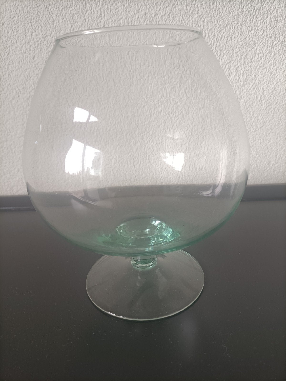 Diverse glazen vazen en potten - Set van 4, Huis en Inrichting, Ophalen, Gebruikt, Transparant, Glas