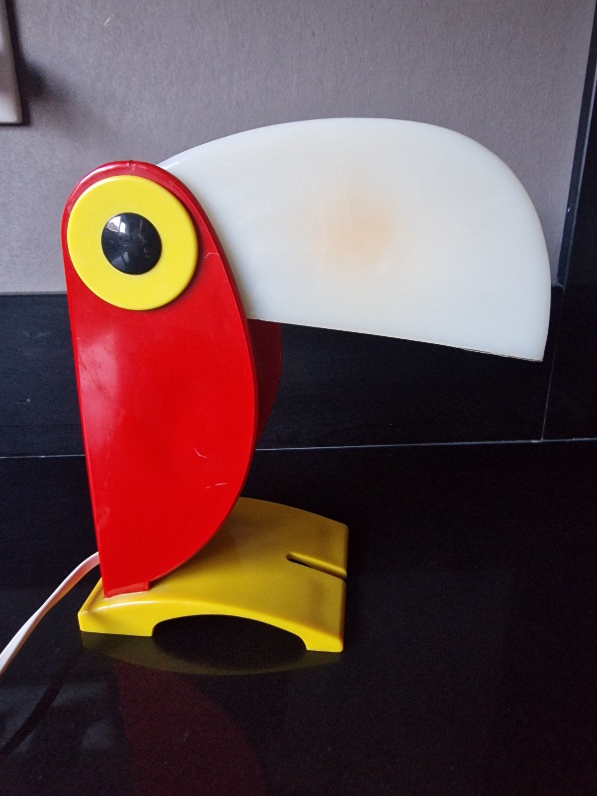 Enea Ferrari toekan lamp vintage toekanlamp, Ophalen of Verzenden