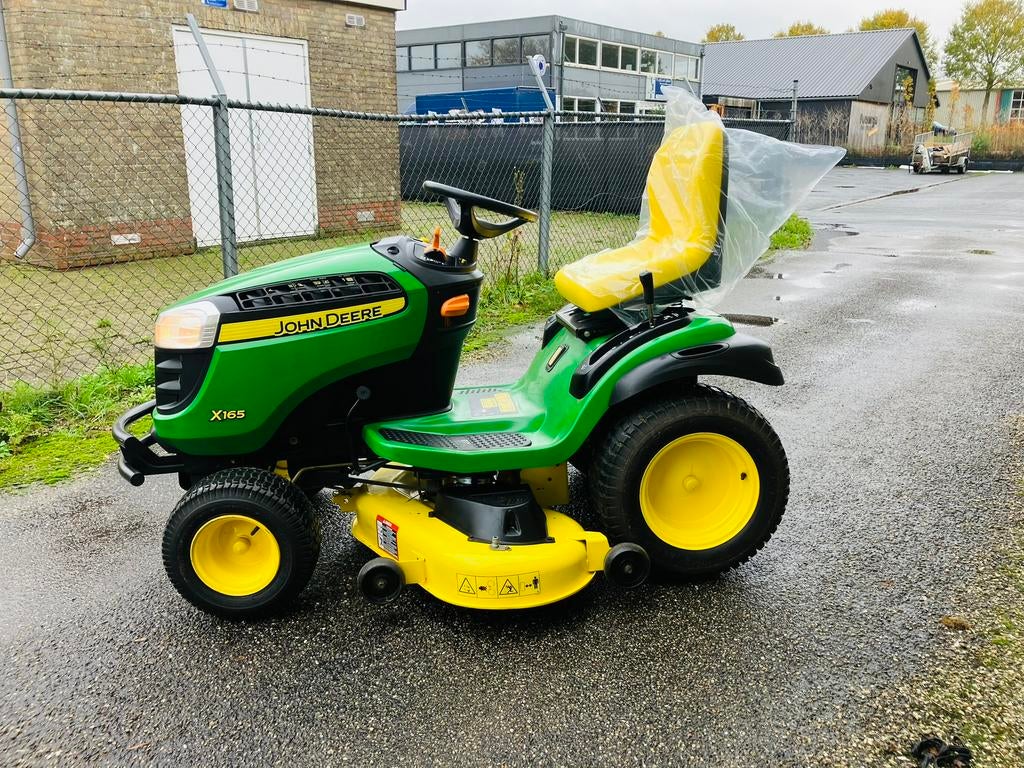 Nette john deere X165 zitmaaier 122cm mulch! Incl volle tank, Ophalen, Zo goed als nieuw
