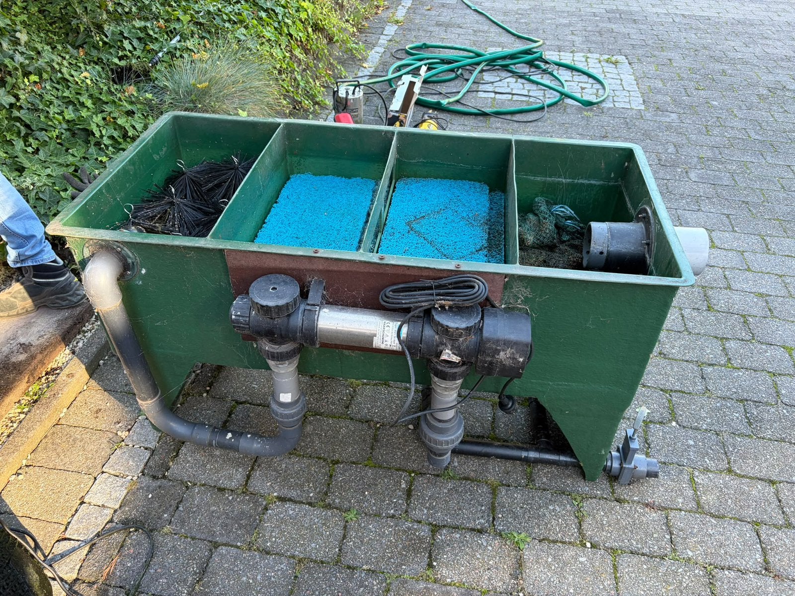 Meerkamerfilter vijver, Ophalen, Gebruikt, Vijverfilter