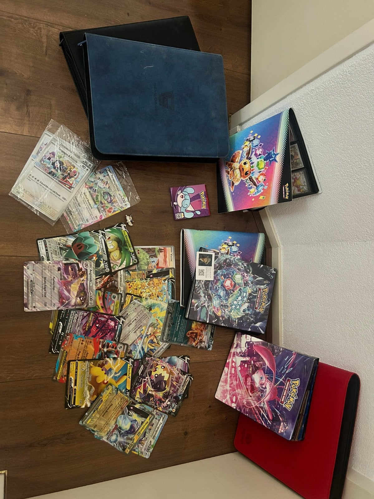 Grote Pokémon Kaartencollectie met PSA Graded Kaarten, Ophalen, Zo goed als nieuw, Meerdere kaarten, Foil