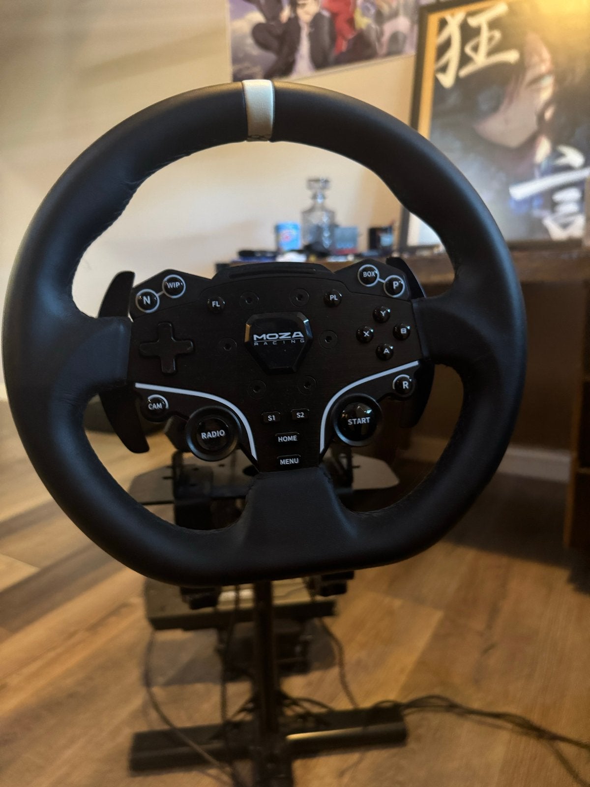 playseat Moza R5 stuur met direct drive, Ophalen, Overige merken, Zo goed als nieuw
