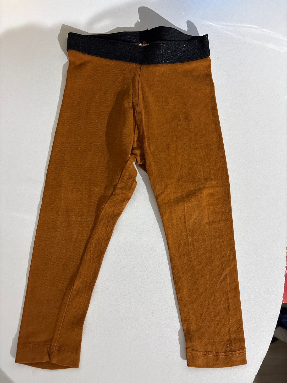Hema bruine legging met glitter maat 86/92, Ophalen of Verzenden, Zo goed als nieuw, Meisje, Broekje