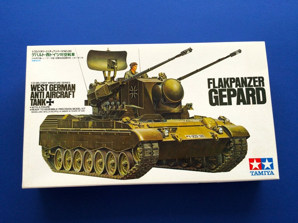 Tamiya	35099	West German Flak Panzer Gepard  	1/35, Tank, Verzenden, 1:32 tot 1:50, Nieuw