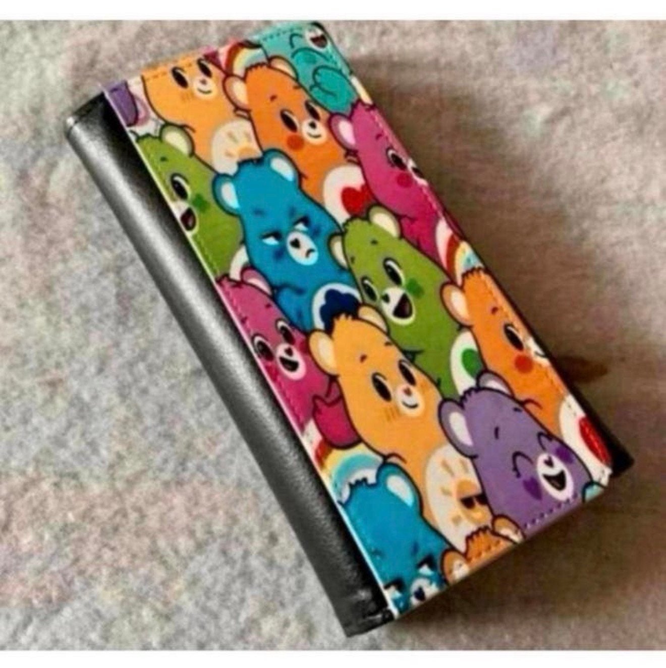 Manta Care Bears - Beren nieuw zwart Portemonnee 20 x 10 cm, Nieuw, Ophalen of Verzenden, H, H