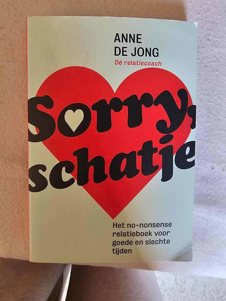 Sorry, schatje - Hét relatieboek van Anne de Jong, Ophalen of Verzenden, Gelezen, Anne de Jong, Nederland