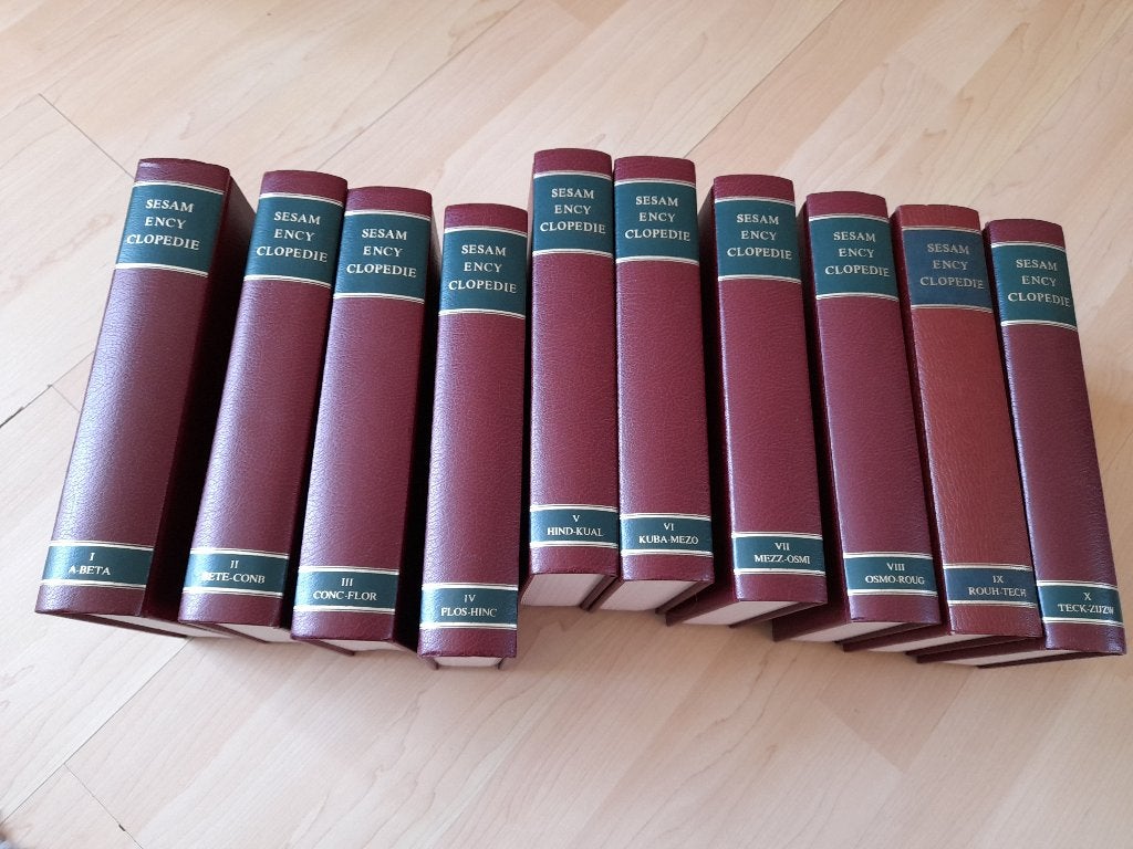 SESAM ENCYCLOPEDIE COMPLEET 10 DELIG, Boeken, Encyclopedieën, Ophalen of Verzenden, Zo goed als nieuw, Algemeen, Complete serie