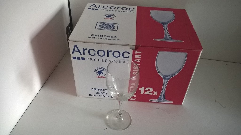Wijnglas Arroc 19CL – 12 stuks (nieuw), Ophalen of Verzenden, Nieuw, Overige typen