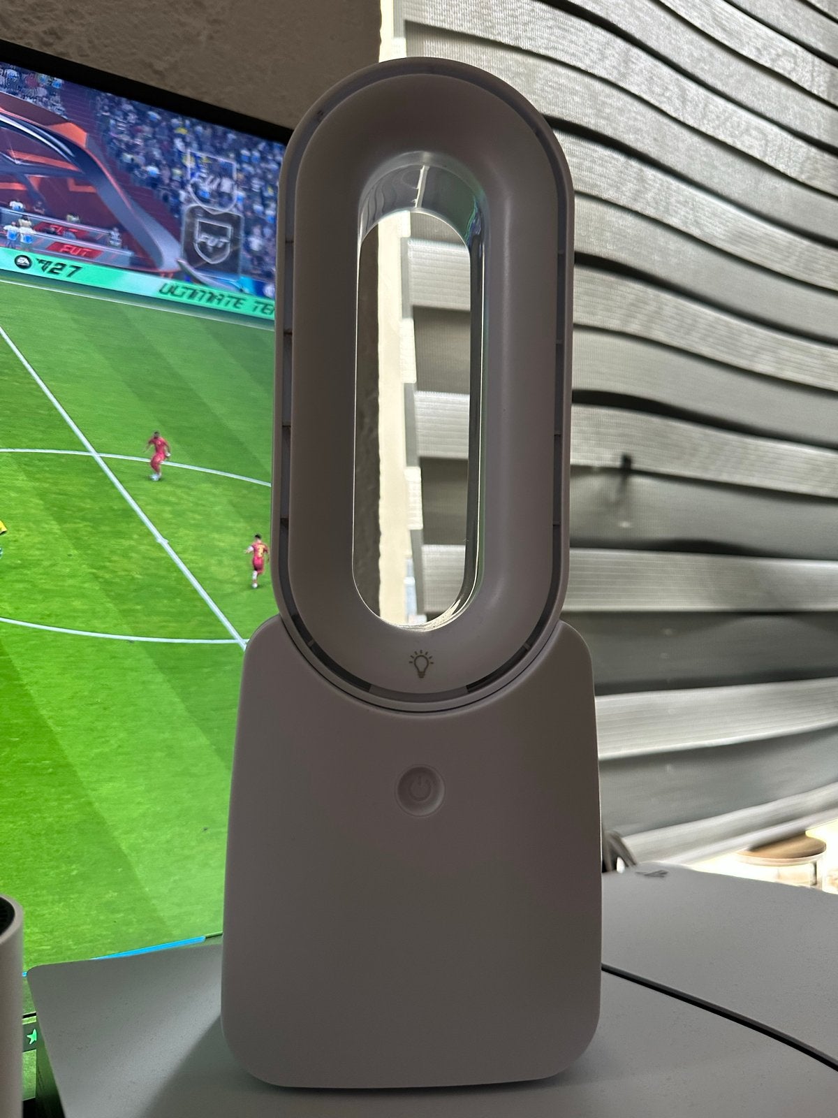 Bladeless ventilator met LED verlichting, Ophalen, Gebruikt, Tafelventilator