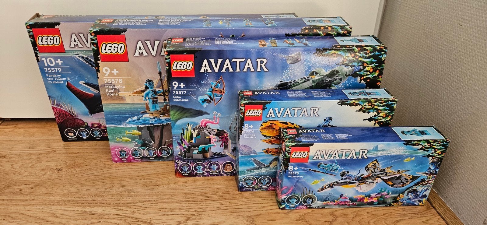 LEGO Avatar: The Way of Water sets (incl. dozen/boek, Ophalen of Verzenden, Zo goed als nieuw, Overige merken