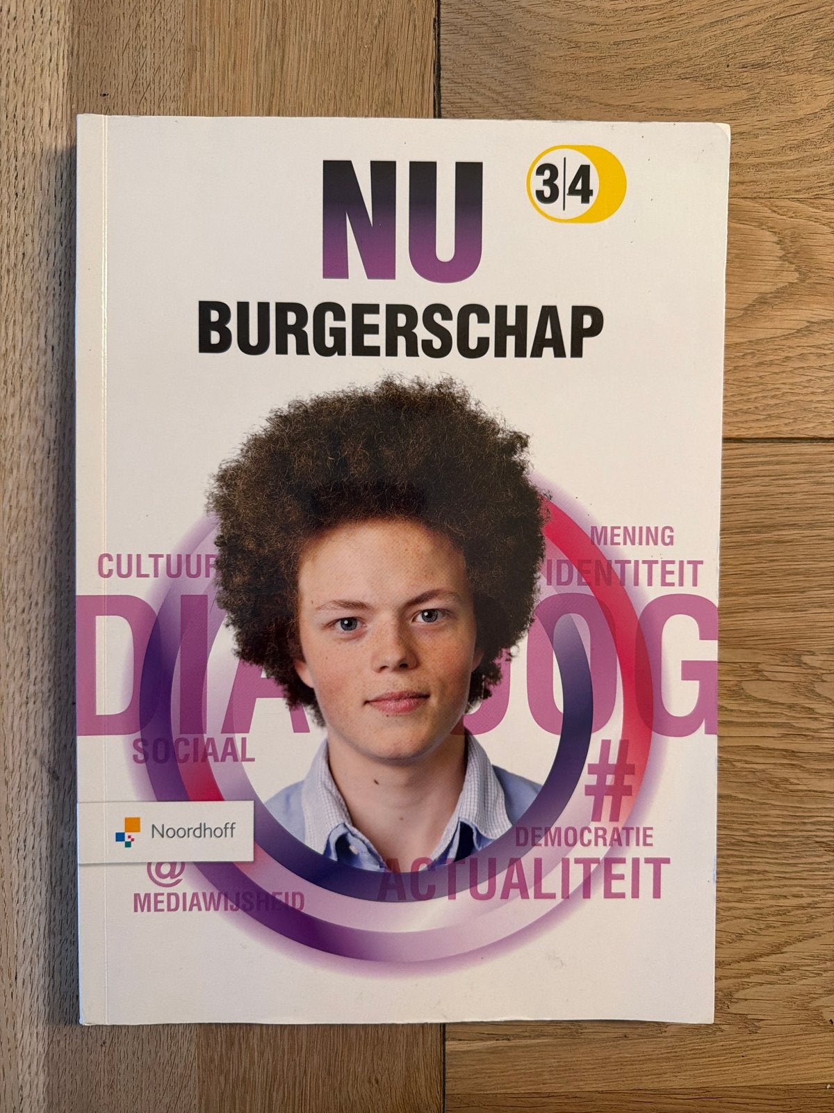 MBO NU Burgerschap 3/4 - Noordhoff, Boeken, Ophalen of Verzenden, Gamma, Nieuw, MBO