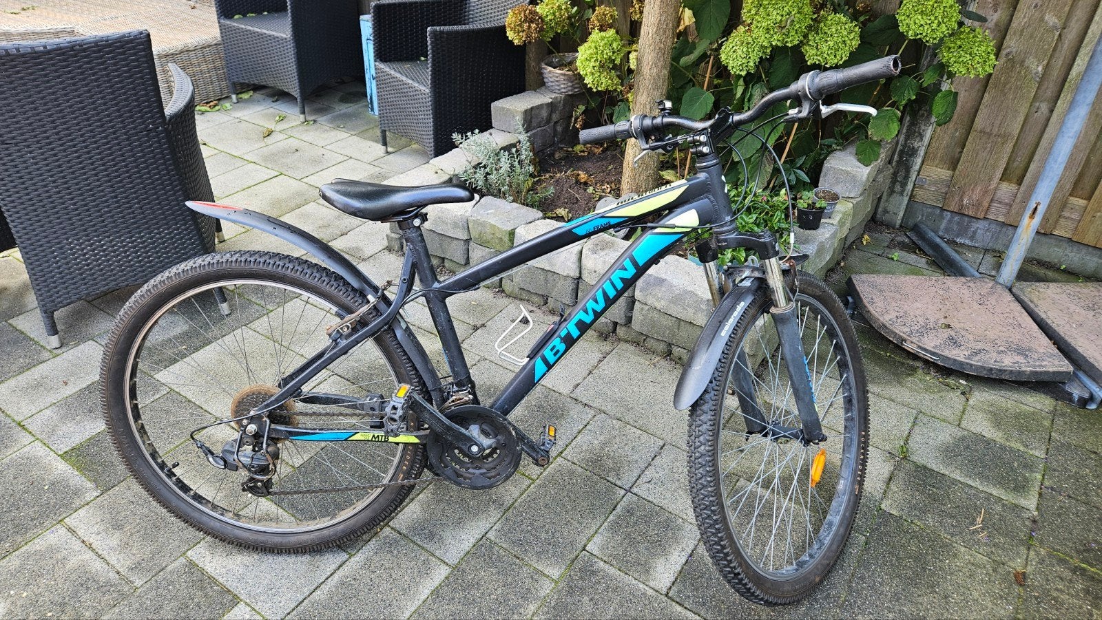 BTWIN Rockrider 26 inch, Ophalen, Gebruikt, 26 inch of meer